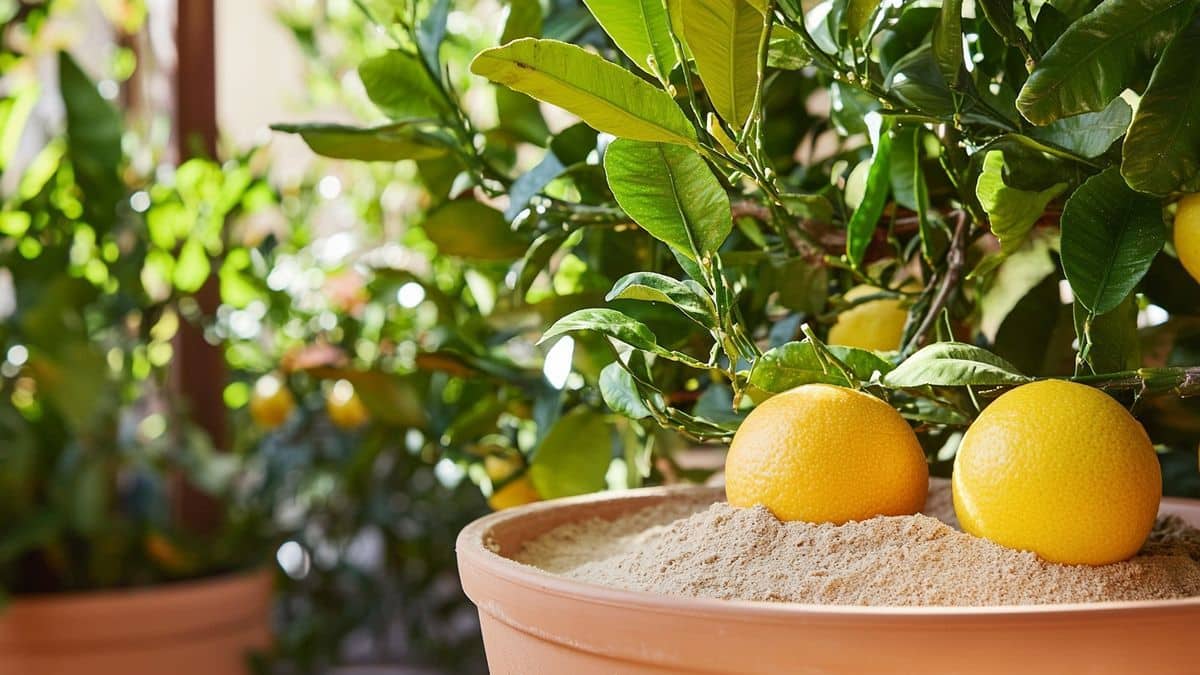 Pourquoi je mets toujours un fond de sable sous mes pots d’agrumes